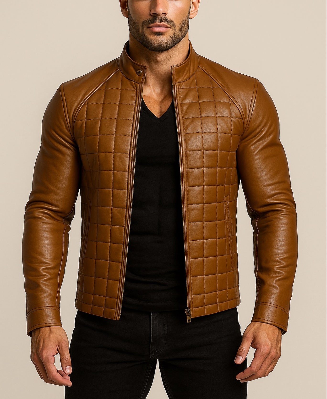 Quilted Leather Jackets
