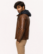 Urban Maverick Brown Leather Jacket