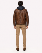 Urban Maverick Brown Leather Jacket