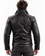 Onyx Dominion Black Leather Jacket