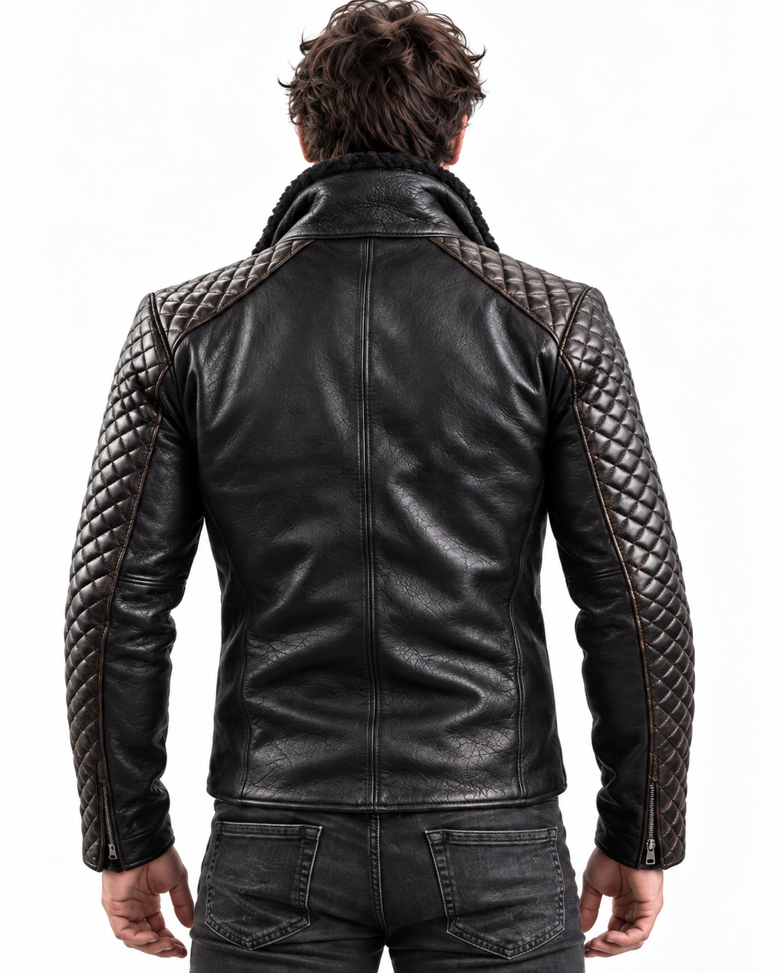 Onyx Dominion Black Leather Jacket