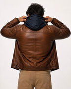 Urban Maverick Brown Leather Jacket