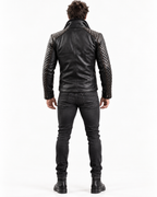 Onyx Dominion Black Leather Jacket