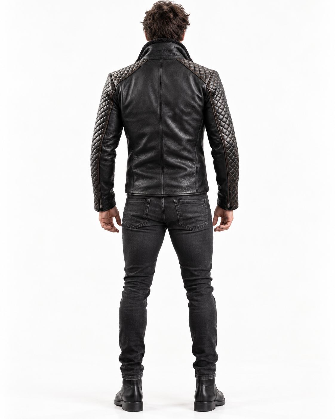 Onyx Dominion Black Leather Jacket