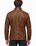 Roma Heritage Brown Leather Jacket
