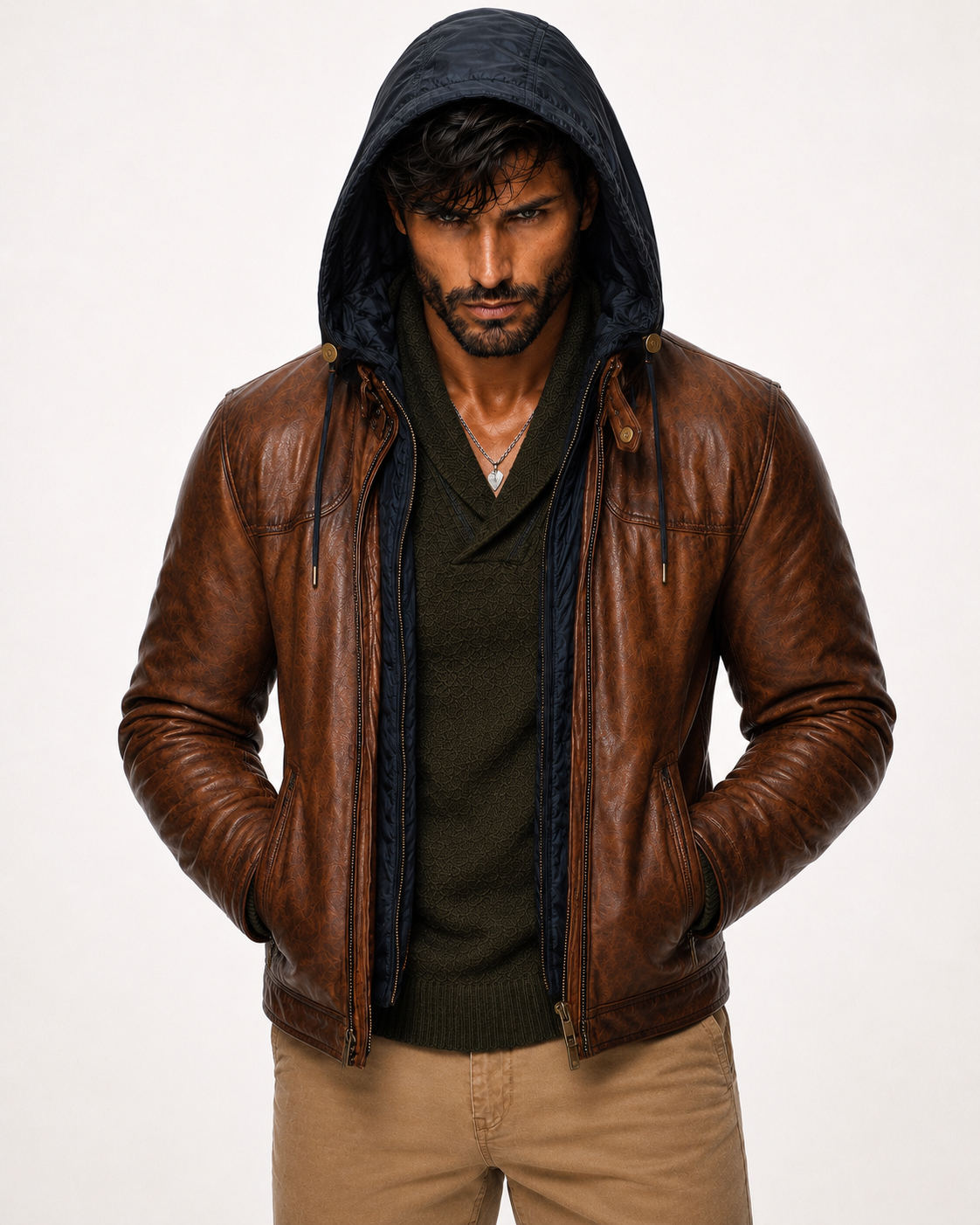 Urban Maverick Brown Leather Jacket