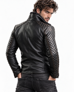 Onyx Dominion Black Leather Jacket
