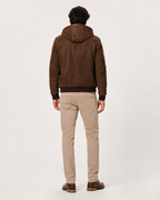 Alpine Nomad Brown Suede Leather Jacket