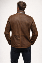 Roma Heritage Brown Leather Jacket