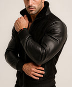 Blackout Valor Black Suede Leather Jacket