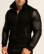 Blackout Valor Black Suede Leather Jacket