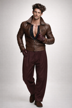 Varyn Leather Jacket – Men’s Slim Fit Moto Jacket