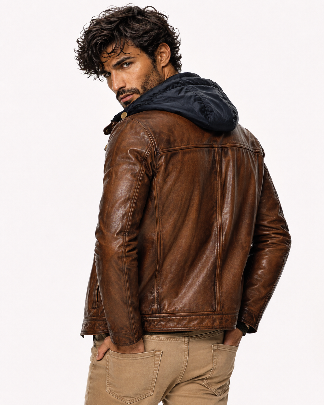 Urban Maverick Brown Leather Jacket