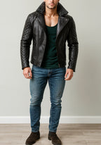 Onyx Dominion Black Leather Jacket