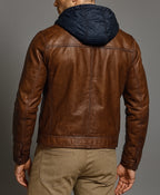 Urban Maverick Brown Leather Jacket