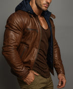 Urban Maverick Brown Leather Jacket