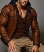 Urban Maverick Brown Leather Jacket
