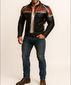 Redline Legacy Moto Leather Jacket: Sheep Leather Biker Style