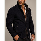 Men's Vintage Brown Sheep Leather Jacket | Western Cowboy Moto Style - Ironwood Rider (Copy)