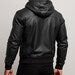 Men's Genuine Leather Hoodie Jacket| ShadowForge V1 by Dapran | Real Sheep Leather