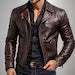 Vintage Cognac Sheep Leather Moto Jacket – Slim Fit, Handcrafted